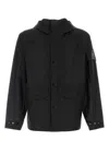 C.p. Company C.p.company Black Nylon Jacket In Black
