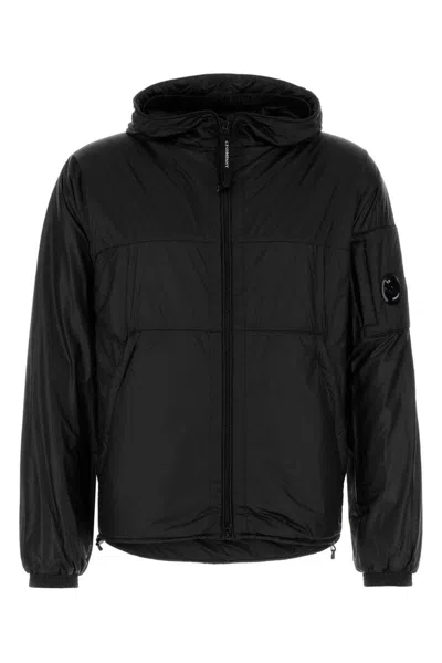 C.p. Company C.p.company Black Nylon Padded Jacket