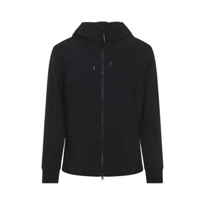 C.P. COMPANY JACKETS BLACK