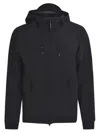C.p. Company C.p.company Technical Fabric Hooded Jacket In Black