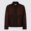 C.p. Company Relaxed Fit Long Sleeve Jacket With Pockets In Red