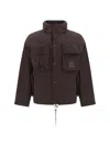 C.p. Company Metropolis Series Gore-tex Infinium Jacket In Rum Raisin