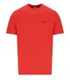 C.p. Company Jersey 30/1 Poinciana Orange T-shirt