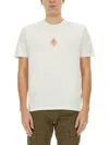 C.p. Company C.p.company Jersey T-shirt In Gauze White