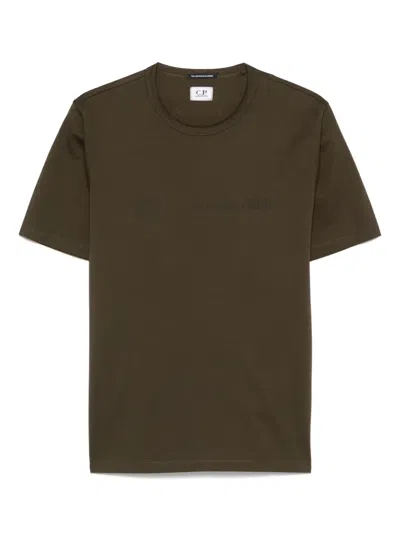 C.p. Company T-shirt Aus Jersey In Grün