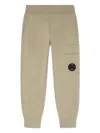 C.p. Company Jersey Track Pants In Neutrals
