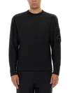 C.p. Company C.p.company Sweatshirt With Logo In Green