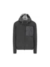 C.p. Company Zip-up Hoodie In Gray