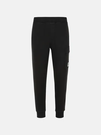 C.p. Company 'jogger' Black Cotton Pants