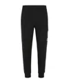 C.p. Company 'jogger' Black Cotton Pants In Black