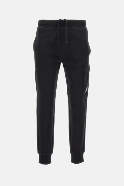 C.p. Company Jogger Black Cotton Pants