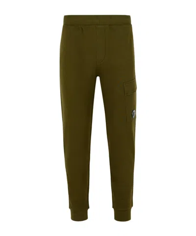 C.P. COMPANY 'JOGGER' GREEN COTTON PANTS