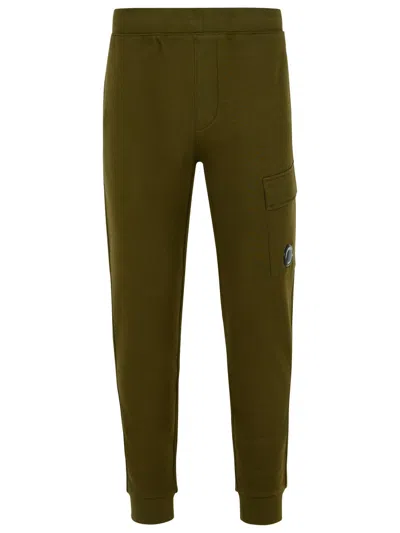 C.P. COMPANY C.P. COMPANY 'JOGGER' GREEN COTTON PANTS