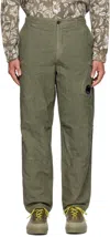 C.p. Company Khaki Ba-tic Cargo Pants In 648 Bronze Green