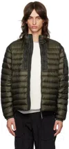 C.p. Company D.d. Shell Goggle Down Jacket In 674 Grape Leaf