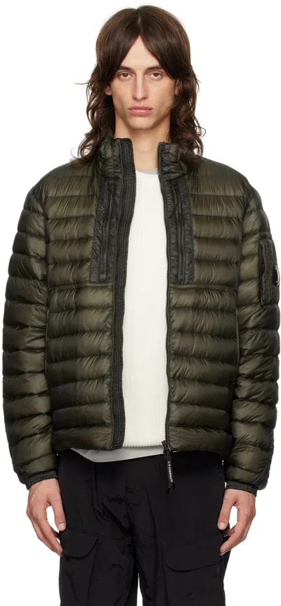 C.P. COMPANY KHAKI D.D. SHELL DOWN JACKET