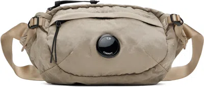 C.p. Company Khaki Nylon B Crossbody Pack Bag In 327 Vintage Khaki