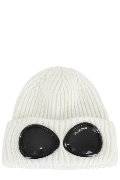 C.p. Company Knit Cap In Neutral