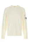 C.p. Company Cotton Sweatshirt With Arm Patch Detail