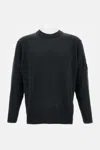 C.p. Company Graphite Wool Blend Sweater