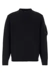 C.p. Company Cotton Crewneck Sweatshirt In Blue