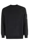 C.p. Company Knitwear Crew Neck In Black