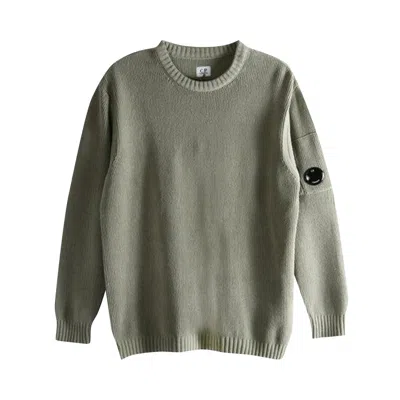 Pre-owned C.p. Company Knitwear Crew Neck 'fallen Rock' | Grey | Men's Size M In Gray