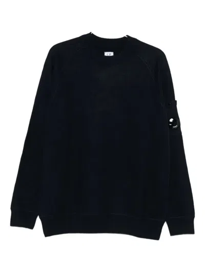 C.P. COMPANY C.P. COMPANY KNITWEAR CREW NECK IN MERINO WOOL FELTED CLOTHING