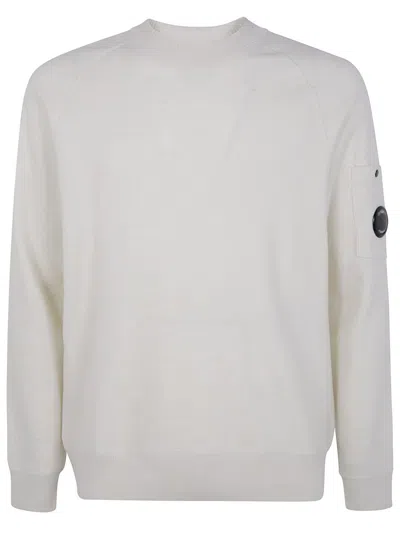 C.P. COMPANY C.P. COMPANY KNITWEAR CREW NECK IN MERINO WOOL FELTED CLOTHING