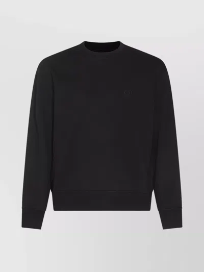 C.P. COMPANY KNITWEAR WITH RIBBED CUFFS AND HEM