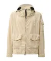 C.p. Company C.p.company Ivory Nylon Explorer Jacket In Neutral