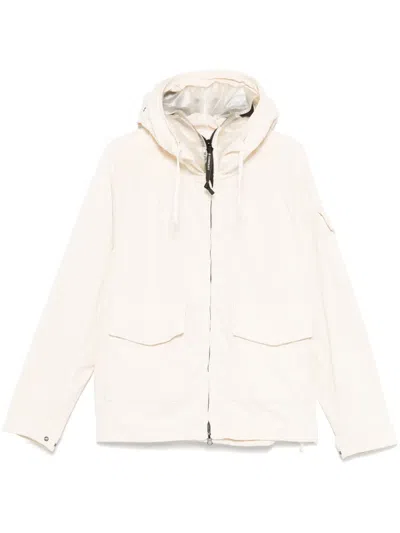 C.p. Company Knj Jacket In Neutrals