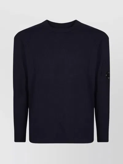 C.P. COMPANY LAMBSWOOL CREW NECK SWEATER DESIGN