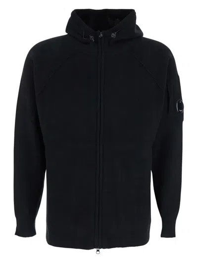 C.P. COMPANY LAMBSWOOL HOODIE