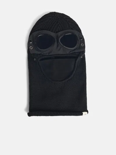 C.p. Company 'lens' Black Wool Balaclava