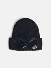 C.p. Company 'lens' Black Wool Beanie