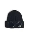 C.p. Company Lens' Black Wool Beanie