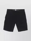 C.p. Company Bermuda Shorts With Stretch Cotton Blend