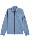 C.p. Company C. P. Company Man Shirt Pastel Blue Size 3xl Cotton In Grey
