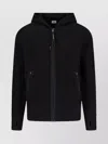 C.p. Company Back Logo Cotton Zip-up Hoodie