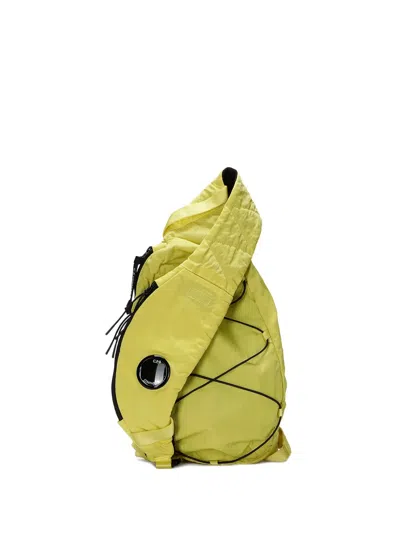 C.p. Company Lens-detail Backpack In Green