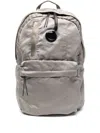 C.p. Company Lens-detail Backpack In Neutrals