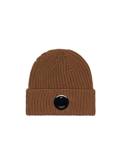 C.P. COMPANY LENS-DETAIL BEANIE