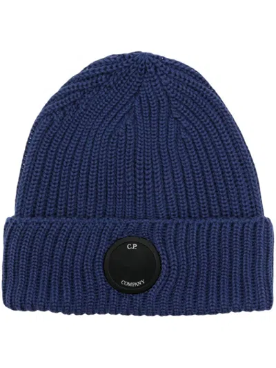 C.P. COMPANY C.P. COMPANY LENS DETAIL BEANIE HAT
