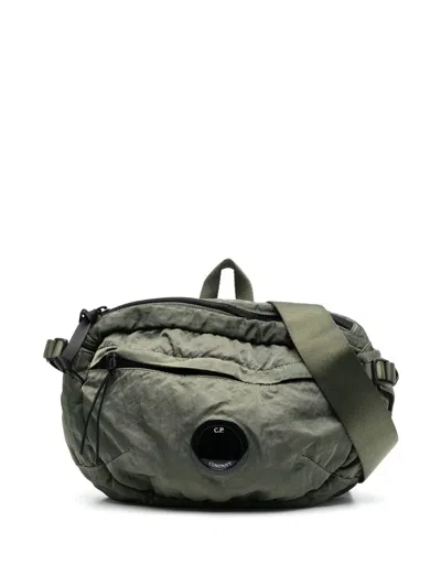 C.p. Company Lens-detail Belt Bag In 绿色