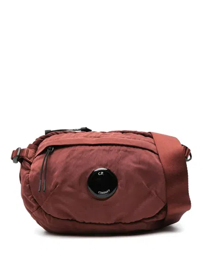 C.p. Company Lens-detail Belt Bag In Brown