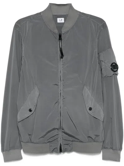 C.P. COMPANY LENS-DETAIL BOMBER JACKET