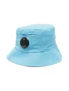C.p. Company Lens-detail Bucket Hat In 蓝色