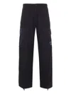 C.p. Company Lens-detail Cargo Pants In Black