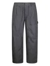 C.p. Company Cargo Pant In Microreps Peached In Gray